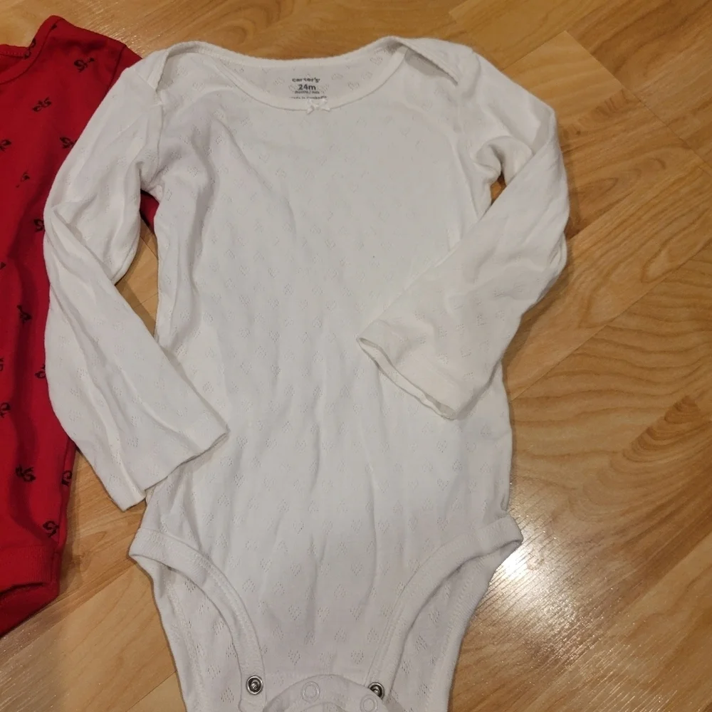 Long Sleeve Onesie Bundle Size 24 Months